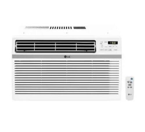 15,000 BTU 115V WINDOW AIR CONDITIONER LW1516ER WITH REMOTE IN WHITE
