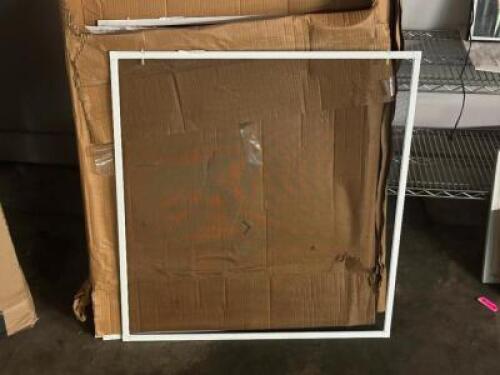 BOX OF WINDOW SCREENS
