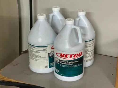 (4) - JUGS OF HAND SANITIZER