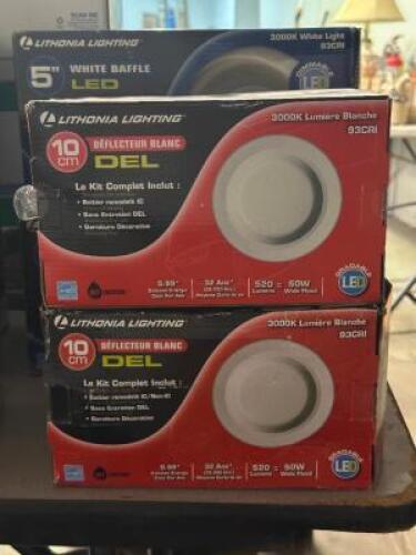 (2) - BAFFLE LIGHT KITS