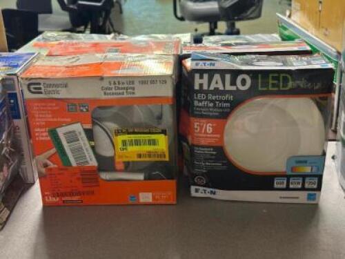 (4) - BAFFLE LIGHT KITS