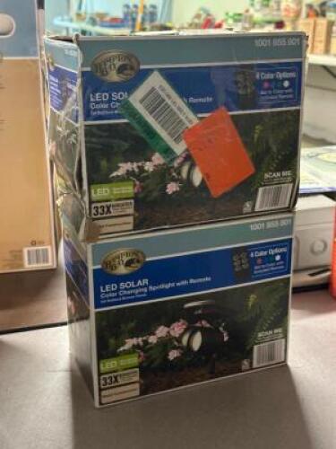 (2) - SOLAR PATHWAY LIGHT KITS