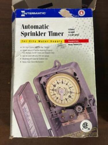 AUTOMATIC SPRINKLER TIMER