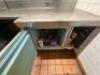 72" STAINLESS COUNTER W/ STORAGE RACK. - 3