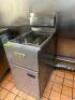 ANETS 40 LB. GAS FRYER W/ (2) BASKETS - 2