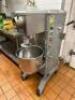 UNIVEX SRM30 30 QT MIXER W/ BOWL AND HOOK.