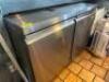 SIR LAWRENCE 48" TWO DOOR UNDER BAR COOLER.