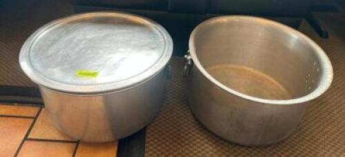 (2) 60 QT STOCK POT
