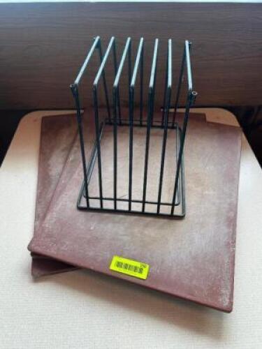 (3) 18" X 24" PLASTIC CUTTING BOARDS