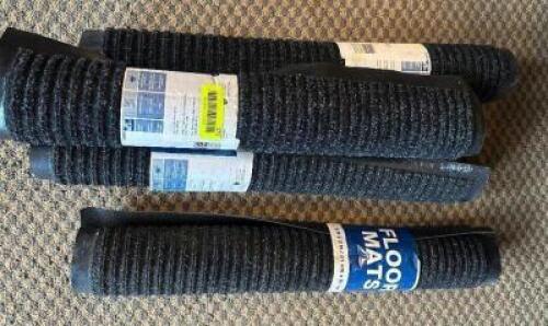 (4) 24" X 36" TRAFFIC MATS ( NEW )