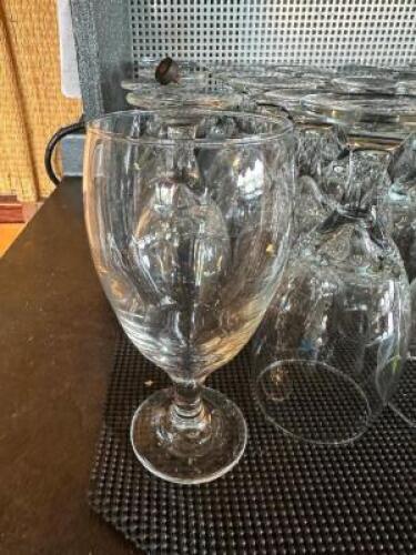 (18) WATER GOBLETS