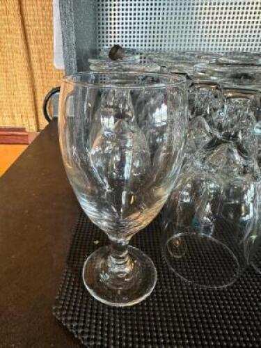 (18) WATER GOBLETS