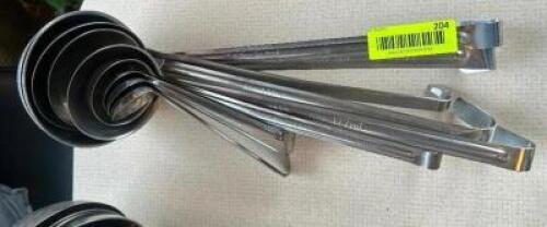 (8) ASSORTED STAINLESS LADLES