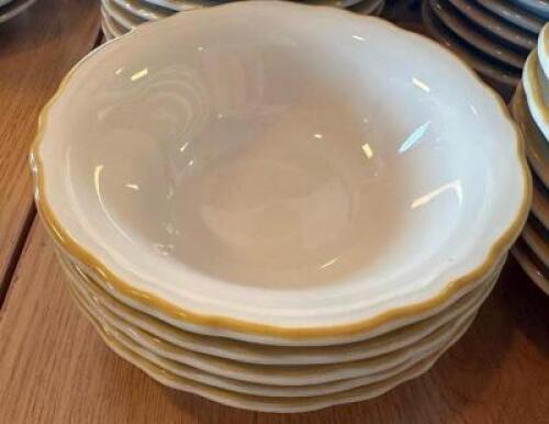 (72) 6" HOMER LAUGHLIN CHINA BOWLS