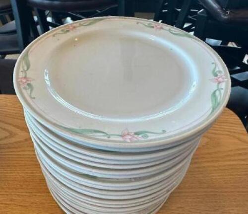 (18) 7" CHINA PLATES