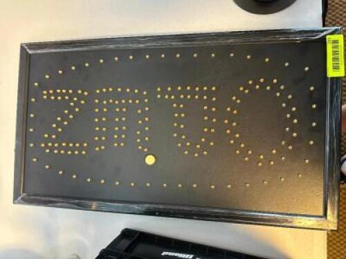 LED " OPEN " SIGN W/ POWER CORD.