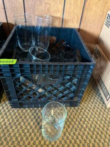 (12) TALL BAR GLASSES