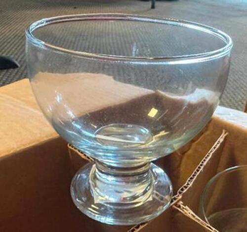 (18) STEMLESS CHAMPAGNE GLASSES