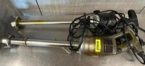 (2) IMMERSION BLENDERS.