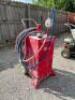 30-GALLON GASOLINE CADDY W/ PUMP & HOSE - 3