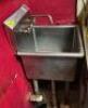 1-COMPARTMENT STAINLESS STEEL SINK