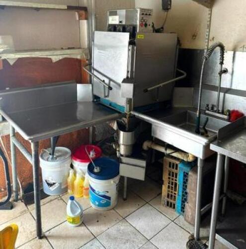 COMMERCIAL DISH WASH SYSTEM