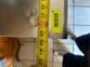 48" STAINLESS TABLE WITH WIRE UNDERSHELF ON CASTERS - 2