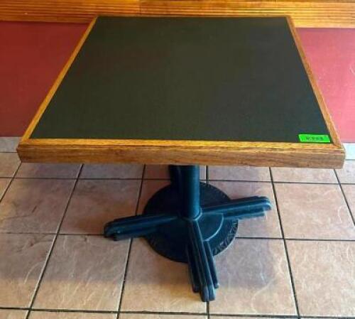 30" WOODEN DINING TABLE