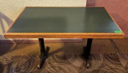 50" WOODEN DINING TABLE