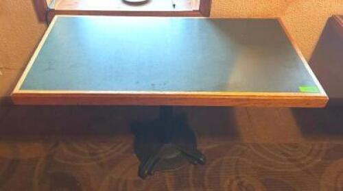 48" WOODEN DINING TABLE