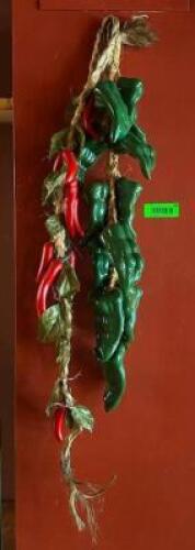 (2) PEPPER DECOR