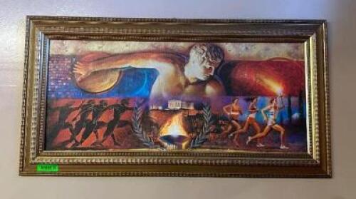 FRAMED GREEK PRINT