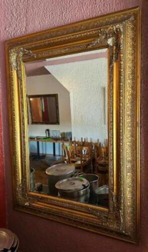 DECORATIVE FRAMED MIRROR