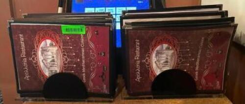 ASSORTED MENU BOOKS