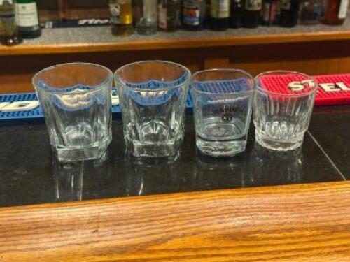 (4) - BEVERAGE GLASSES