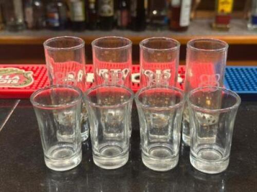 (8) - BEVERAGE GLASSES