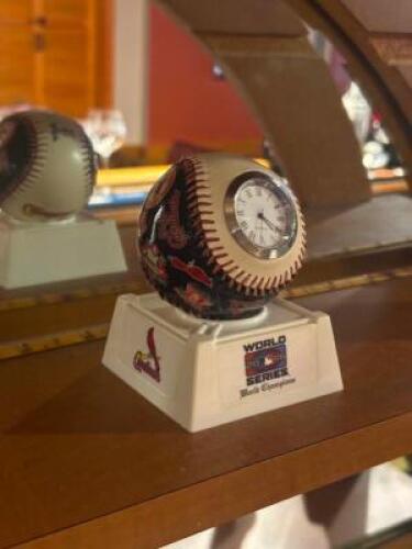 STL CARDINALS 06 WORLD SERIES CLOCK BALL