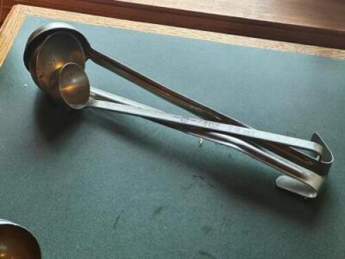(3) - STAINLESS LADLES