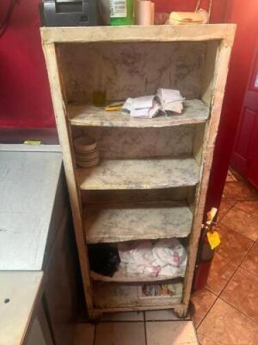 BOOK SHELF WITH CONTENTS