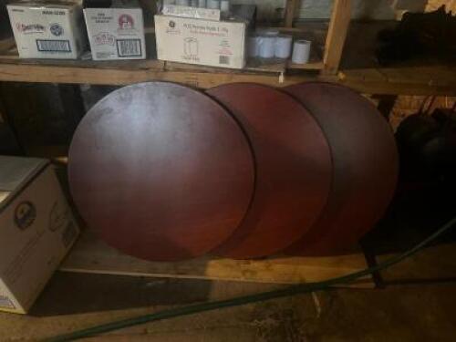 (3) - TABLE TOPS