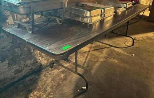 8' FOLDING TABLE