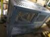 DESCRIPTION: (1) MESH LOCKING STORAGE CART BRAND/MODEL: DURHAM INFORMATION: STEEL, GRAY, DIAMOND MESH, FLIP DOWN TOP PORTION SIZE: 48" X 24" X 46" RET - 3