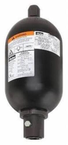 DESCRIPTION: (1) BLADDER ACCUMULATOR BRAND/MODEL: PARKER #4VV73 INFORMATION: 58 CU IN FLUID VOLUME, 58 CU IN, 3,000 PSI MAX. PRESSURE, 4.5 IN DIA RETA