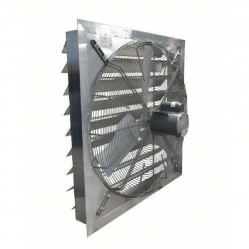 DESCRIPTION: (1) SHUTTER MOUNT EXHAUST FAN BRAND/MODEL: CANARM #23N627 INFORMATION: 1 SPEED, 1/2 HP, TOTALLY ENCLOSED AIR OVER, 10,000 CFM, 1 PHASE SI