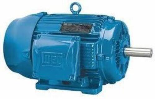 DESCRIPTION: (1) GENERAL PURPOSE MOTOR BRAND/MODEL: WEG #6AJE0 INFORMATION: BLUE RETAIL$: $3729.24 EA QTY: 1