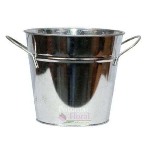 DESCRIPTION: (8) 6" GALVANIZED METAL BUCKETS RETAIL$: $4.50 EACH SIZE: 6"X6.25" QTY: 8