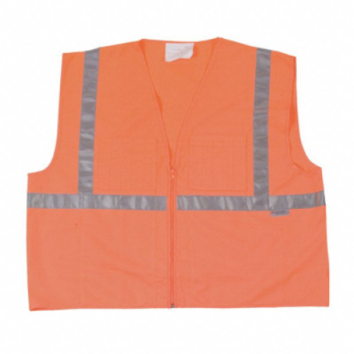DESCRIPTION: (3) CLASS 1 ORANGE HIGH VISIBILITY VESTS BRAND/MODEL: CONDOR RETAIL$: $14.94 EACH SIZE: 2XL QTY: 3