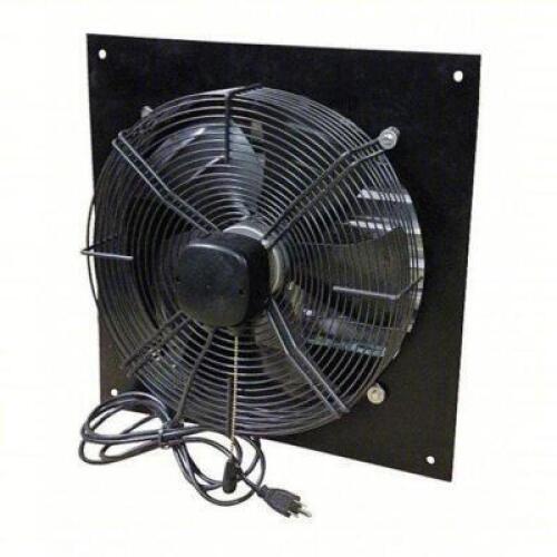 DESCRIPTION: (1) SHUTTER MOUNT EXHAUST FAN BRAND/MODEL: CANARM #32PF37 INFORMATION: BLACK, 3 SPEED, TOTALLY ENCLOSED AIR OVER, 1 PHASE SIZE: 12" BLADE