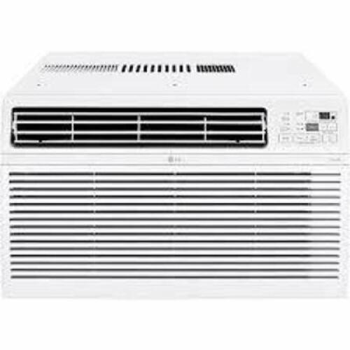 DESCRIPTION: (1) WINDOW AIR CONDITIONER BRAND/MODEL: LG #808CZ5 INFORMATION: 12,000 BTUH, 450 SQ FT &ndash; 550 SQ FT, 115V AC, 5-15P, COOLING ONLY, FIXED R