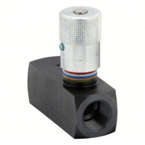 DESCRIPTION: (2) HYDRAULIC FLOW CONTROL VALVE BRAND/MODEL: PARKER #1A865 INFORMATION: 25 GPM MAX FLOW RATE, 3/4 IN NPT, 3/4 IN NPT, STEEL, CONTROL RET